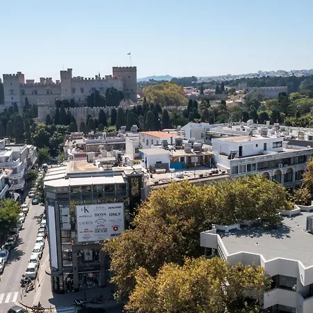 Apartment Elegant Blue Rhodes Center Rhodes City